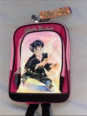 Warner Bros. HARRY POTTER Mini Backpack~ New With Tags~Pink Y2K